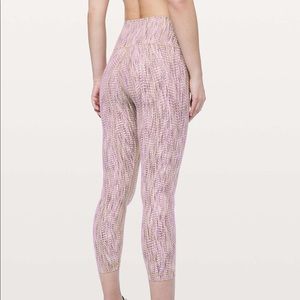 Lululemon Wunder Under High Rise 7/8 Tight Luon